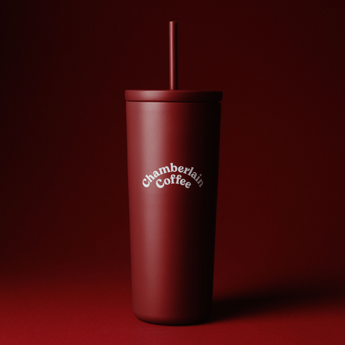 Burgundy Travel Cold Cup