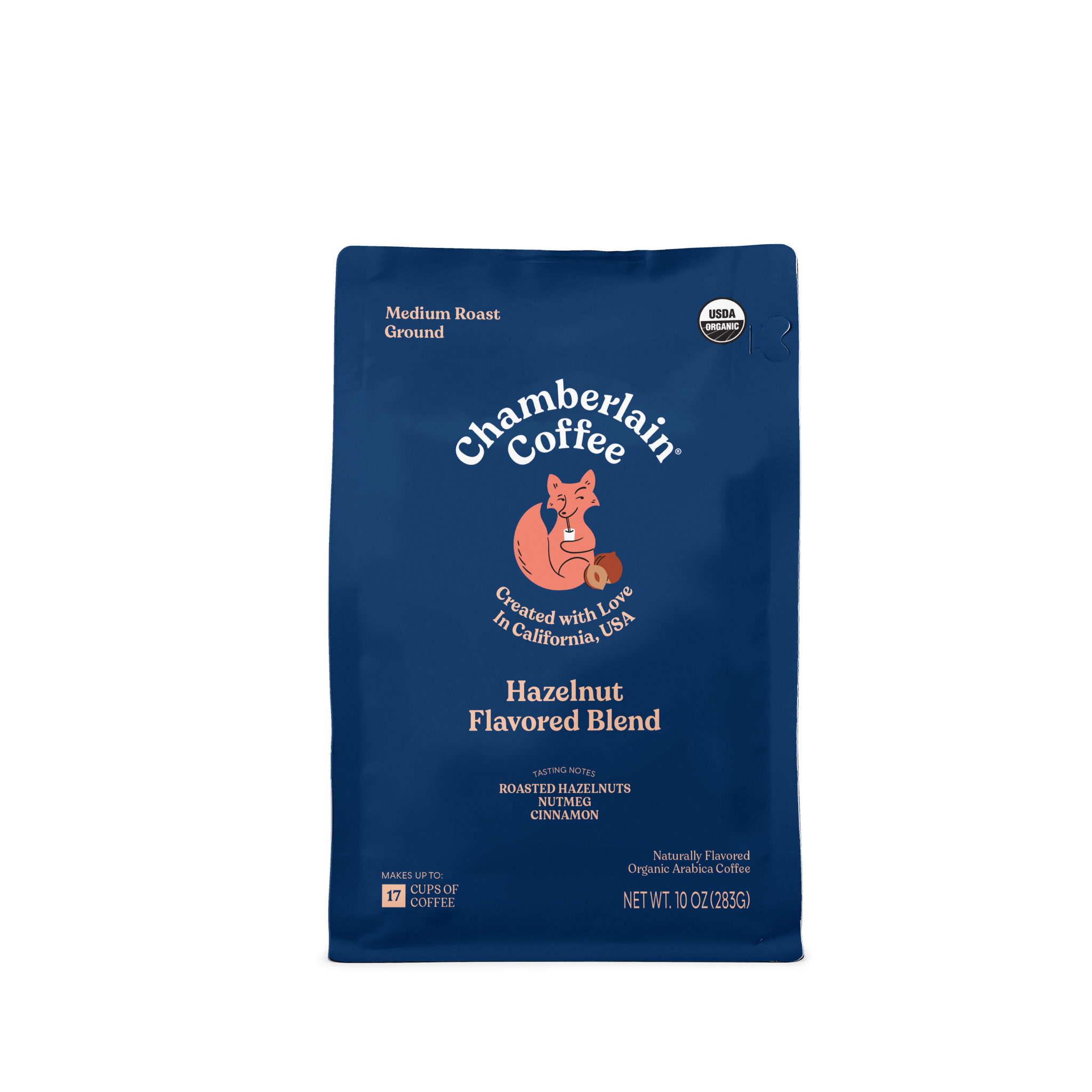 Organic Hazelnut Coffee Blend