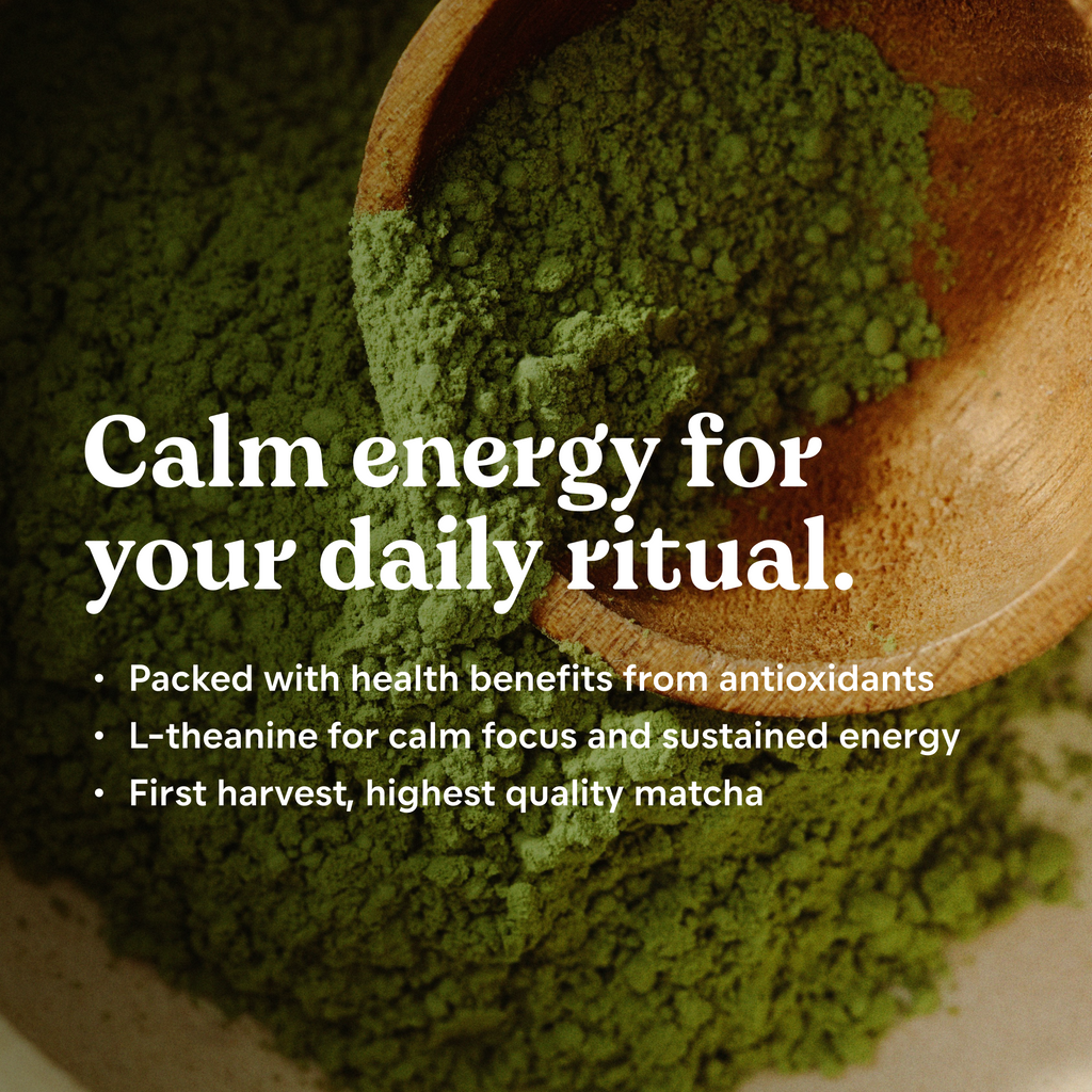 Ceremonial Matcha Green Tea Powder Starter Pack